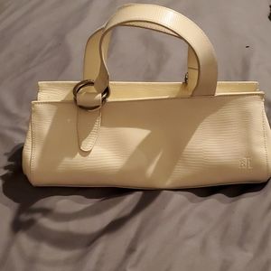 Lauren Ralph Lauren cream handbag
